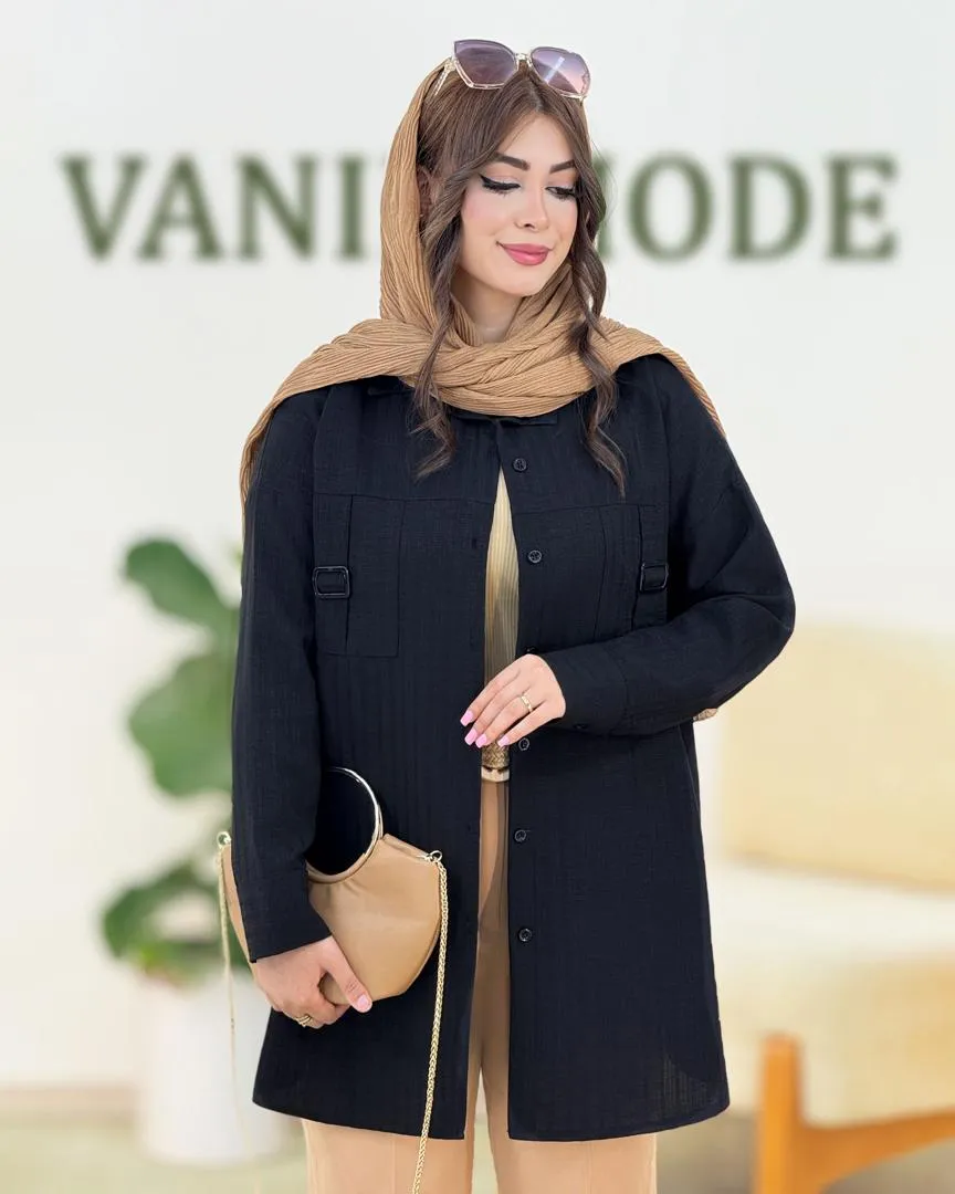 شومیز شانتون کوک دوزی کد h37
