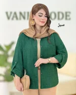 شومیز صوفیا آستین گت دار کد h60