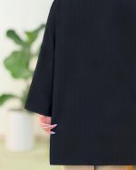 شومیز مانتویی آستین گت دار کد f742