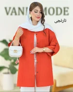 شومیز مانتویی آستین گت دار کد f742 (4)_4