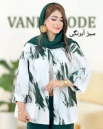 شومیز پری آستین سه ربع کد h36