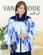 شومیز پری آستین سه ربع کد h36 (2)
