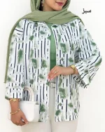 شومیز پری جلو دکمه دار کد h36 (1)