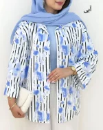 شومیز پری جلو دکمه دار کد h36 (5)