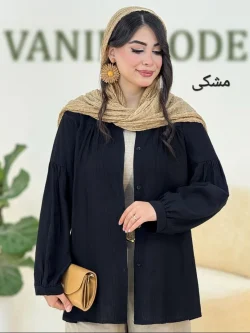 شومیز پیلی دار کرسپو کد h1