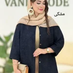 شومیز گازوئیلی آستین پاکتی کد h61