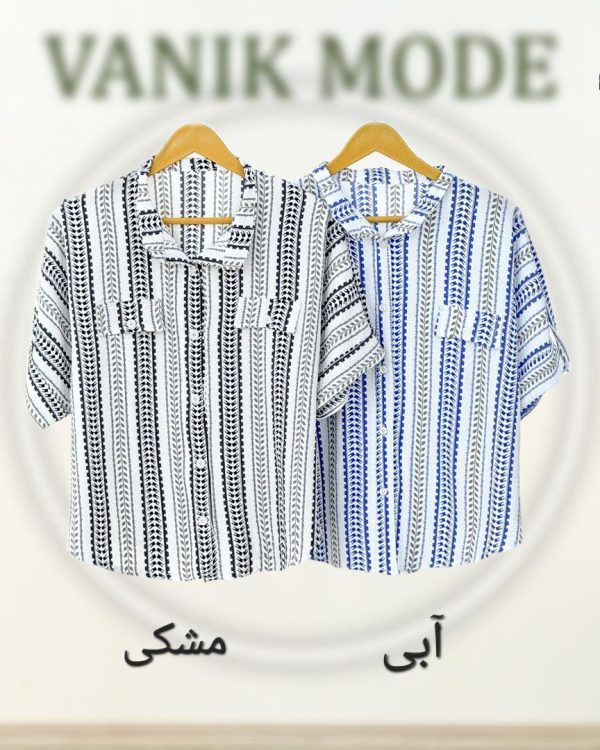 شومیز گندمی ینزی کد h79