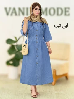 مانتو آستین پاکتی دو جیب کد h44