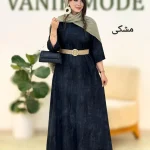 پیراهن آستین سه ربع گازوئیلی کد h40