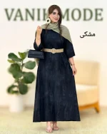 پیراهن آستین سه ربع گازوئیلی کد h40 (1)_6