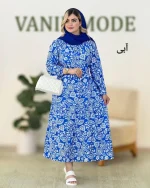 پیراهن ساحلی یقه سه سانت کد h18 (1)
