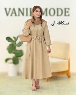پیراهن صوفیا آستین مچ کش کد h77 (1)