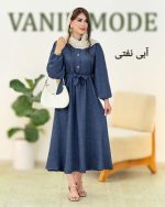پیراهن صوفیا آستین مچ کش کد h77 (2)