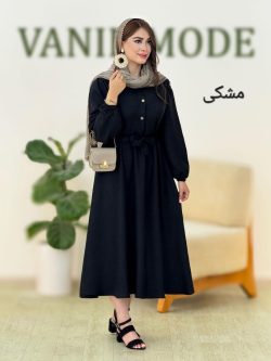 پیراهن صوفیا آستین مچ کش کد h77