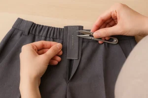 چگونه کمر شلوار پارچه ای زنانه را گشاد کنیم