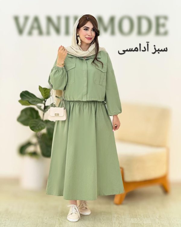 کت دامن بند دار کد g863