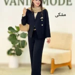 کت شلوار دستمال نما شانتون کد h45