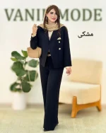 کت شلوار دستمال نما شانتون کد h45 (1)_4
