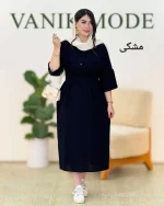 کفتان لینن یقه نامتقارن کد h5 (1)_3