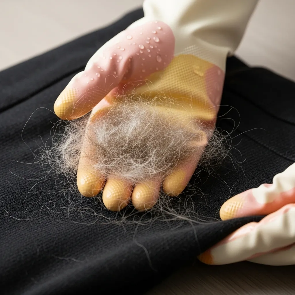 چگونه موی گربه را از روی لباس پاک کنیم؟