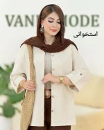 شومیز آستین پاگون شانتون کد h160 (1)_1