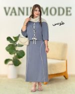 شومیز دامن آستین پیلی دار جگوار کد h130 (4)