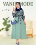 شومیز سارافون آستین گت دار کدh128 (2)