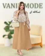 شومیز سارافون آستین گت دار کدh128 (4)_3