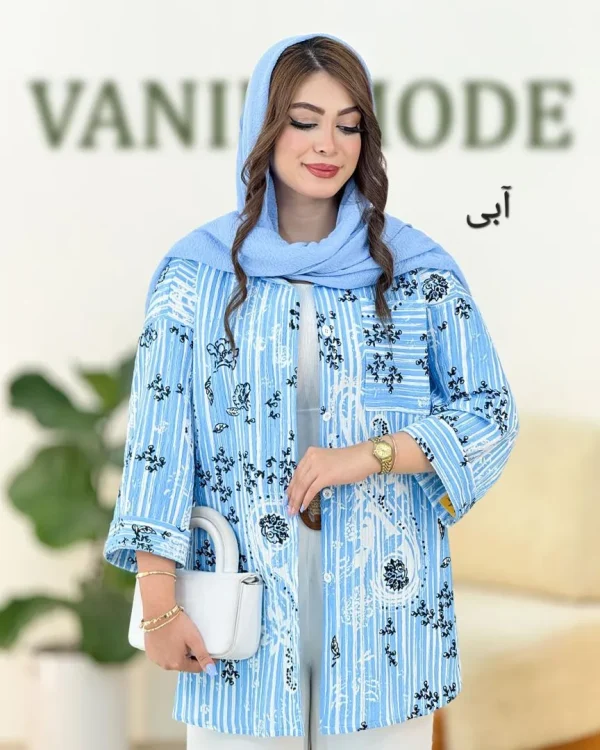 شومیز پری آستین پاکتی کد h149