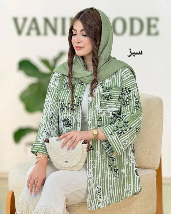 شومیز پری آستین پاکتی کد h149