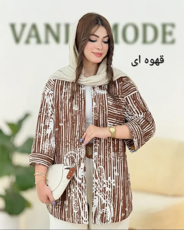 شومیز پری آستین پاکتی کد h149