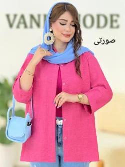 شومیز یقه سه سانت شانتون صوفیا کد g769