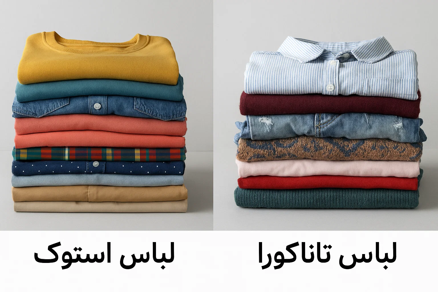 فرق لباس استوک و تاناکورا چیست؟