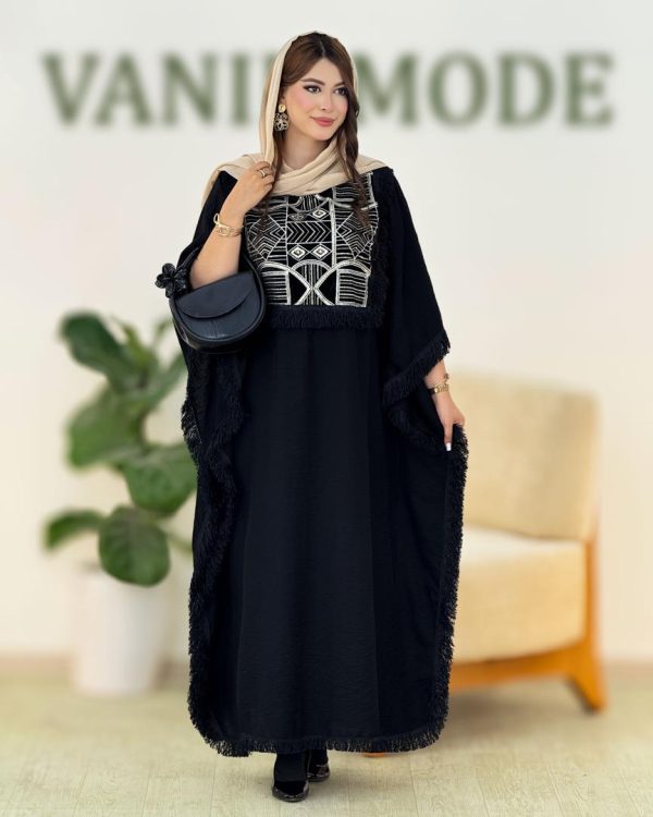 پیراهن بابوس ریش ریش کد H242