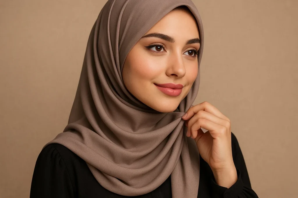 چطور روسری خود را زیبا ببندیم