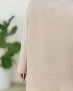 ست شومیز گلدوزی و شلوار بگ فول کش کدh318