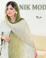 شال طیفی طرحدار کدH170 2