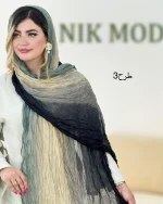 شال طیفی طرحدار کدH170 3