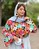 شومیز آستین عروسکی کدh302 3