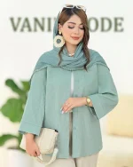 شومیز آستین مچ دار تک جیب کدh353−2