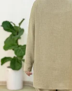 شومیز شلوار قیطون دوزی کدh317 5