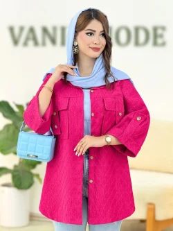 شومیز صلیبی طرح لوزی کد h290