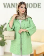 شومیز صلیبی طرح لوزی کد h290