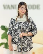 شومیز طرحدار شانتون چاپی کد h305 2