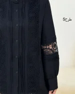 شومیز عروسکی گیپوردار کد g823 6