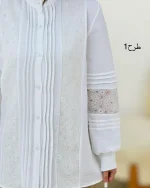 شومیز عروسکی گیپوردار کد g823 7