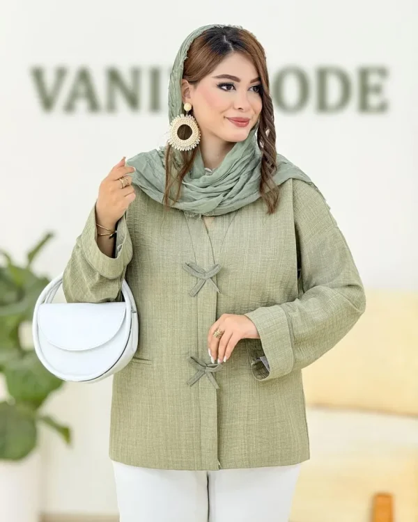 شومیز پاپیون دار کدh297