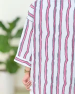شومیز پری پفکی آستین پاکتی کدh150-3