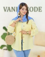 شومیز پری پفکی راه راه کدH334-6