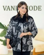 شومیز کوک دوزی دکمه خور کدh301